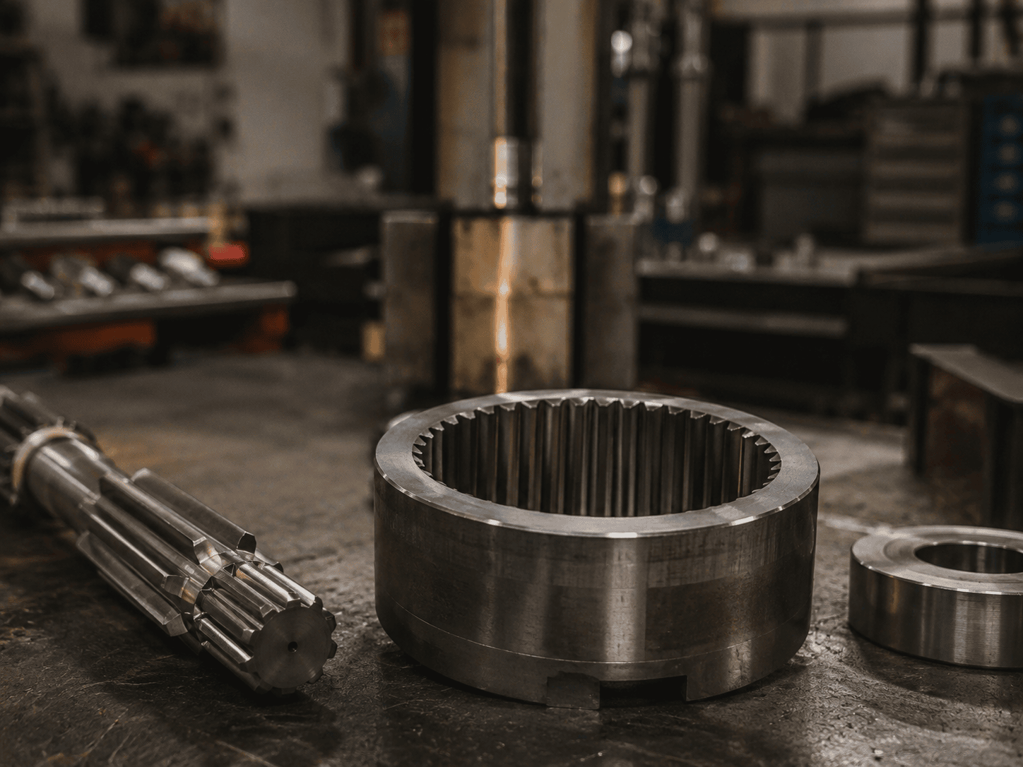 Broached part